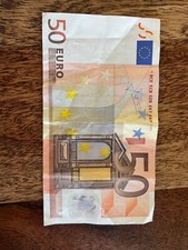 BILLET 50 EUROS 2002 - SIGNÉ