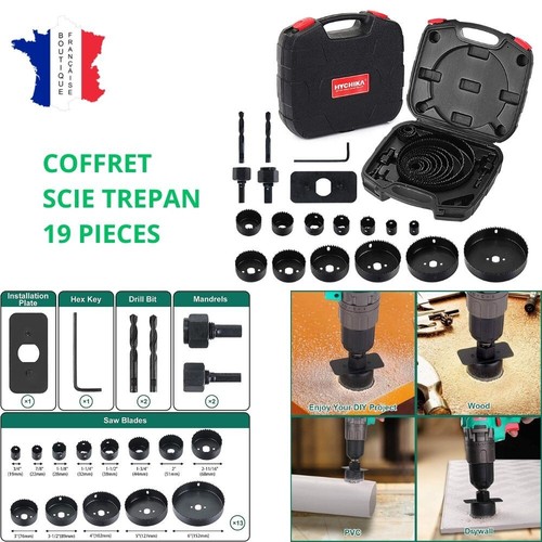 Coffret scie cloche pcs - scie, 19