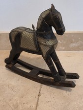 Cheval bois metal indien - cheval,