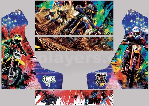 Stickers bartop bmx modele - stickers,