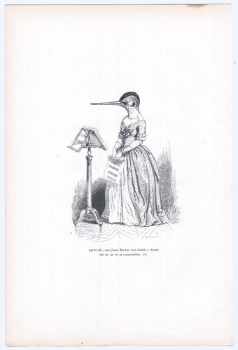Animaux savants granville - granville, 1842