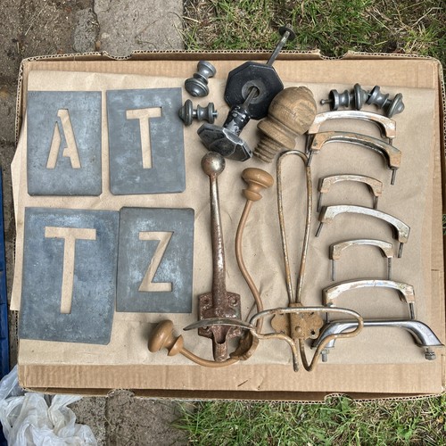 Lot brocante objets anciens - lot,
