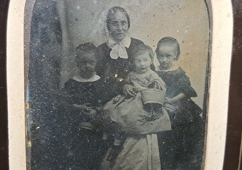 Daguerréotype grande famille - grande,