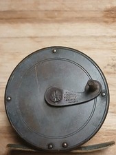 Vintage / antique Wyers Frères Redditch ancien moulinet de pêche  de collection