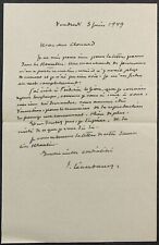 Ecrivain Paul LEAUTAUD autographe #V3