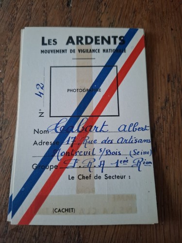 Rare carte identite - rare, ffi