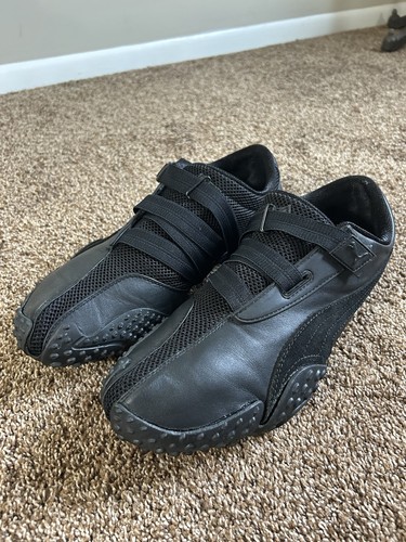 Puma mostro black - black, mesh