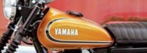 Yamaha at2 125 - at2, golden