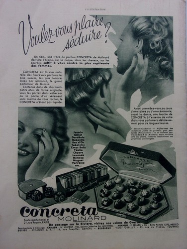Publicite parfum molinard - ,