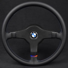 Volant BMW M Technic 1 M Tech 385mm M5 M3 e30 e34 e32 KBA 70074 restauré