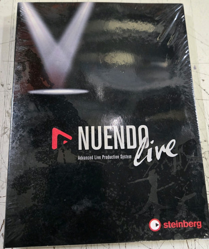 Nuendo live steinberg - nuendo,