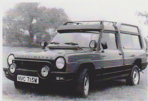 Carte postale simca talbot - simca,
