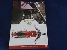 catalogue depliant moto royal enfield continental gt 2013