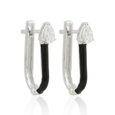 0.34 CT Si / H Poire Diamant