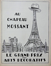 PUBLICITÉ 1926 AU CHAPEAU