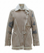 Veste en cuir vintage ROBERTO