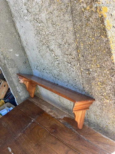 Mini étagère bois vintage - en,