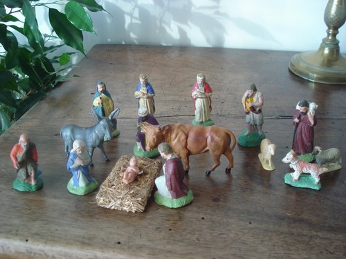 Lot santons anciens - de,