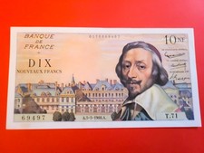 Billet 10 Francs Richelieu 1961 ( Non Épinglé)