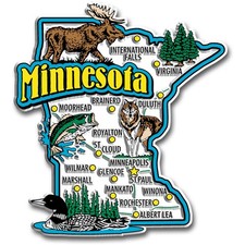 Minnesota Jumbo State Magnet