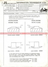 MOTOBECANE Hobby 50 EW : Note
