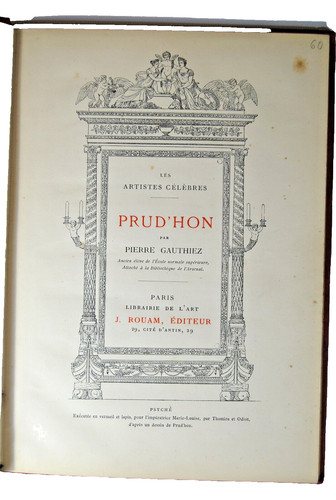 Livre pierre paul prud hon - livre, prud'hon