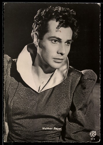 Carte postale chanteur
