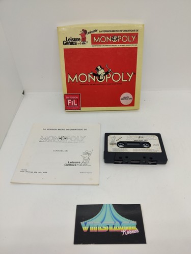 Monopoly amstrad cpc boîte - monopoly,
