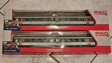 Lot De 2 VOITURE PIKO HO 58600 59600 CORAIL 1cl 2cl NEUVE EN BOITE VTU 1/87