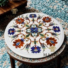 Table De Café En Marbre 18"