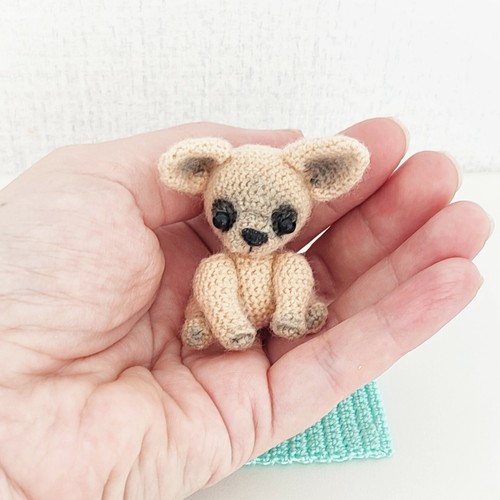 Chihuahua crochet miniature - chihuahua, crochet.