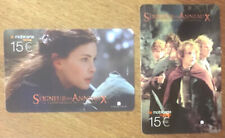 2 MOBICARTE SEIGNEUR DES ANNEAUX SPÉCIMEN CARTES ORANGE MBC MOBI NO TELECARTE