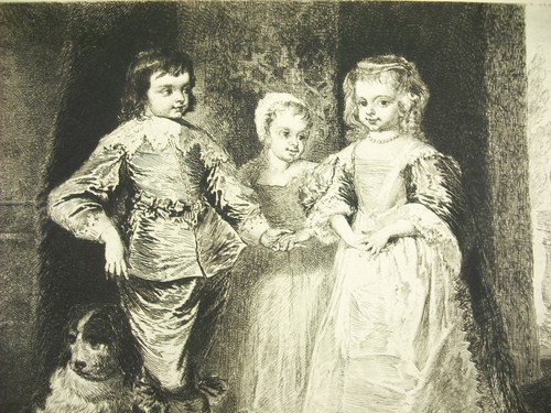 Gravure c1874 portrait des - gravure,