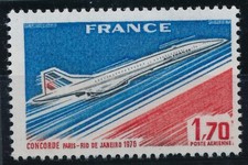 Timbre France PA 49** Concorde Neuf sans charnière