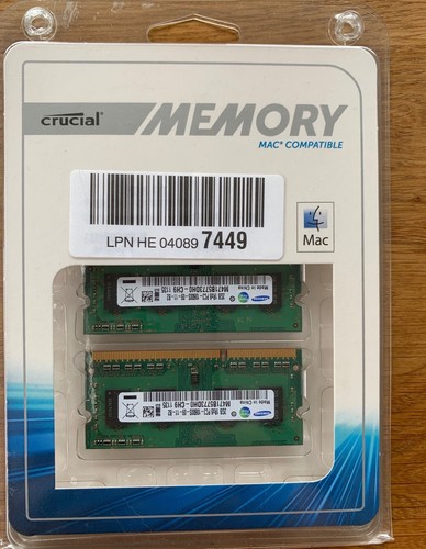Mémoire mac 2x2 go - 4,