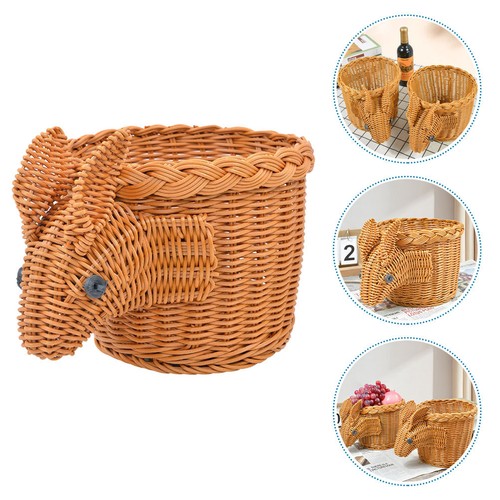 Panier dragees rotin - en,
