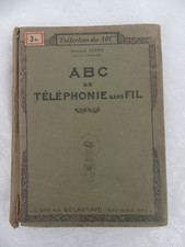 abc de telephone sans fil Fernand Vitus, 1924