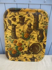 PLATEAU VINTAGE FIBRE DE VERRE DECOR Collection ETAINS