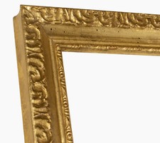 Cadre en bois à la feuille