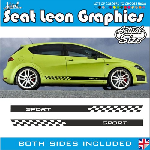 Seat leon side stripes - seat,
