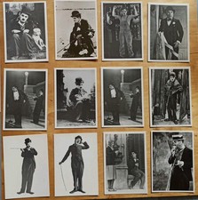 12 carte postale postcard Charlie Chaplin Charlot Occasion bon