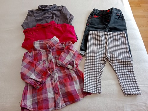 Lot vêtements fille taille - lot, de
