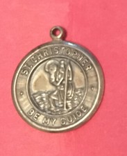 St Christopher Medal Sterling