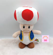 Peluche doudou champignon Toad Super Mario Basic Fun 30 cm Nintendo 2019