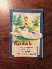 POCHETTE FILM  KODAK  PLUS-X VINTAGE PHOTOGRAPHE MONTAUBAN FRANCE