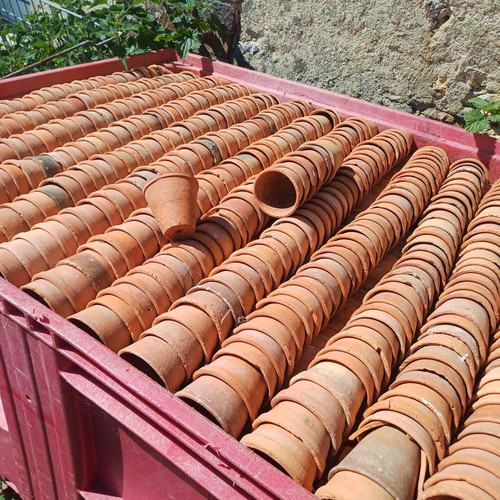 Lot pots fleurs - de, en