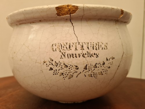 Pot confiture ancien - pot, xixème