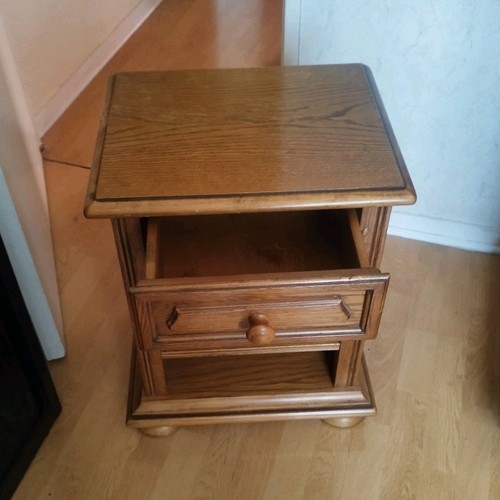 2table chevet bois marron - 2table,