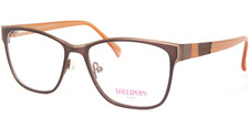 Lollipops Paris LL1270 C2 Mate Marron Unique Rare Lunettes 53-16-135mm (Notes)