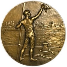 MÉDAILLE SPORT AVIRON RENÉ